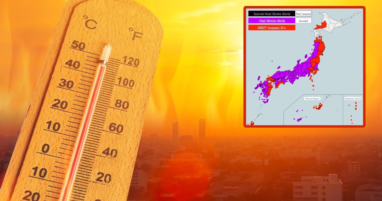 Nowy rekord temperatury. Tak gorąco jeszcze tam nie było
