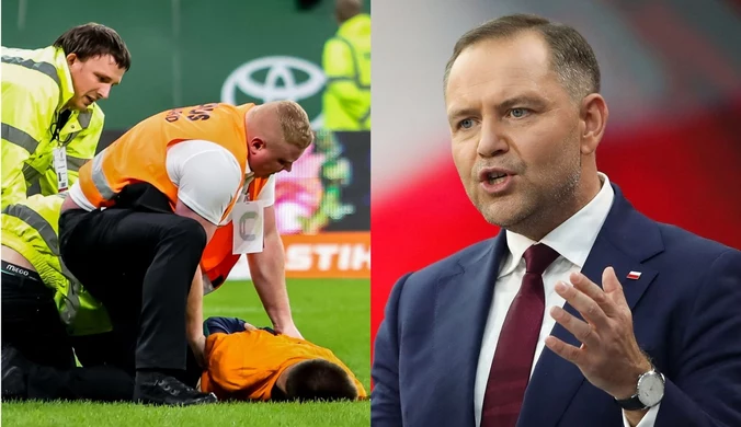 Zwrócił się z apelem do Nawrockiego. Wszystko na oczach kibiców. Jest kara