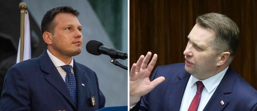 Ostre spięcie pomiędzy Sławomirem Mentzenem i Przemysławem Czarnkiem. "Prezes PiS Jarosław Kaczyński to polityczny gangster" - powiedział jeden z liderów Konfederacji. "Drogi Panie Pośle Mentzen, oszalał Pan? Granice nawet niekulturalnej polemiki zostały przez Pana przekroczone wielokrotnie w tej wypowiedzi" - odpowiedział Czarnek. Swoje dołożyli też inni politycy: Radosław Fogiel i Konrad Berkowicz. 