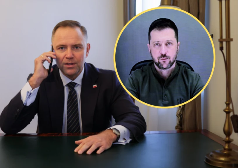 Nawrocki rozmawiał z Zełenskim. "Domaga się zmiany podejścia"
