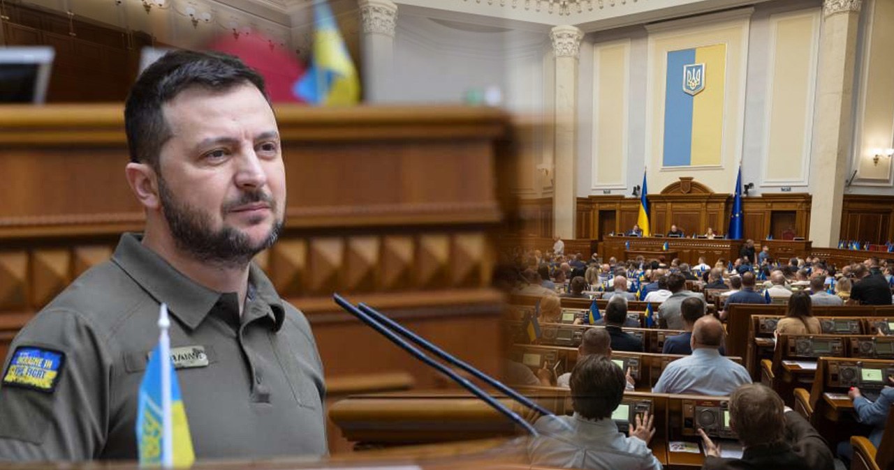 Pilny projekt Zełenskiego trafił pod obrady. Parlament zdecydował