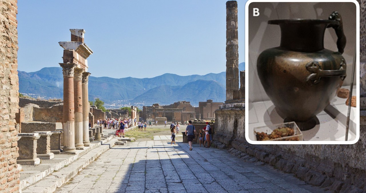 Starożytna zagadka rozwiązana. Co było w dzbanie z Pompejów?