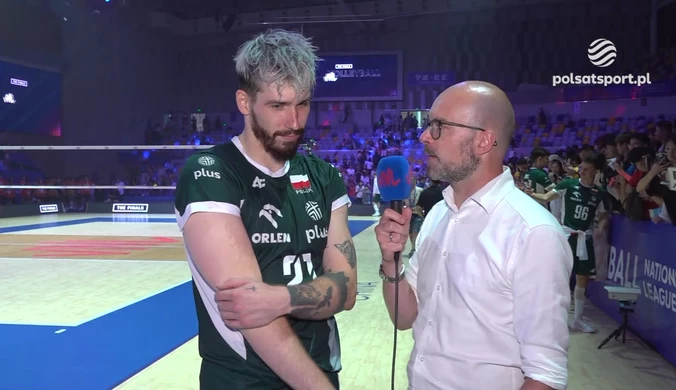Tomasz Fornal: Jesteś tak dobry, jak twój ostatni mecz, więc my teraz jesteśmy najlepsi. WIDEO