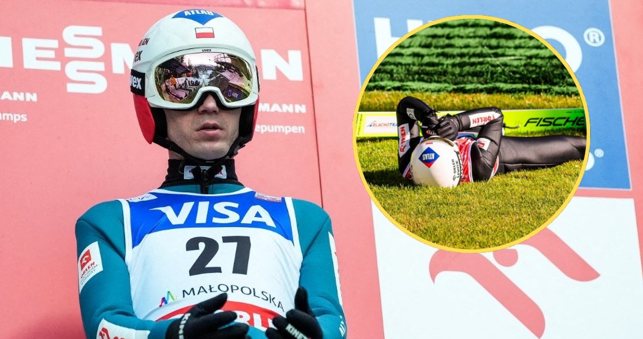 Upadek Stocha, tuż po popisowym skoku. Znamy historycznych mistrzów Polski