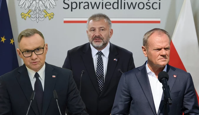 Tusk i Duda o działaniach Żurka. "Rozgrzewka" kontra "bimber z Podlasia"