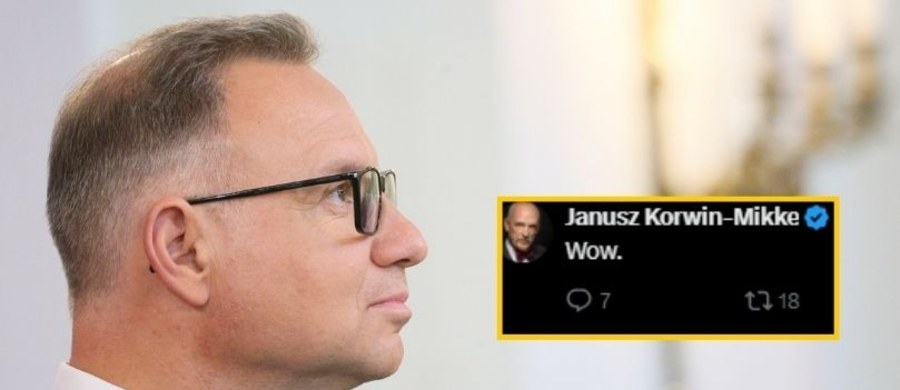 Andrzej Duda sprawia wrażenie zrelaksowanego na koniec swojej kadencji. Prezydent w bardzo nieoczywisty sposób postanowił skomentować działalność nowego ministra sprawiedliwości Waldemara Żurka. Gospodarz Pałacu Prezydenckiego zamieścił śmieszny, oparty na popularnym memie filmik...