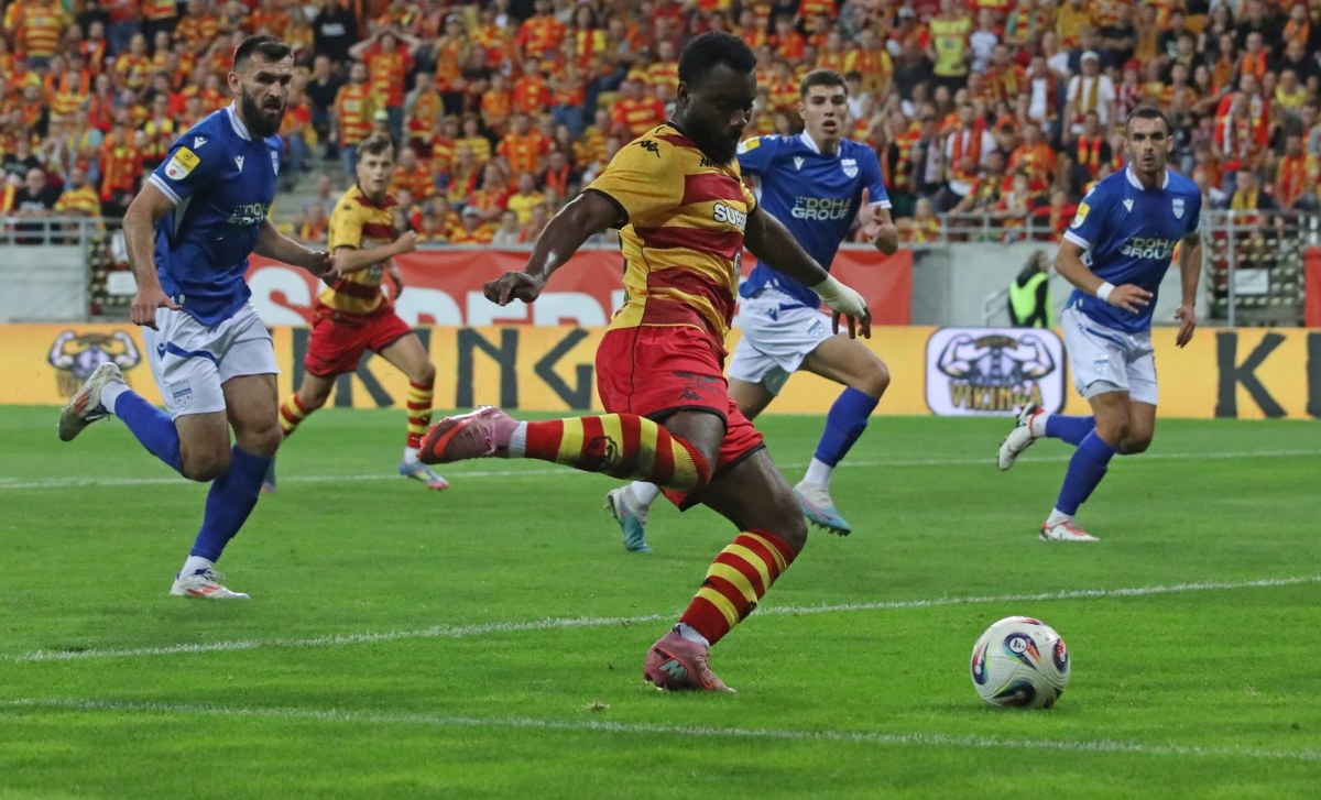 Serbska drużyna bez szans. Pewny awans "Jagi" do 3. rundy eliminacji LK