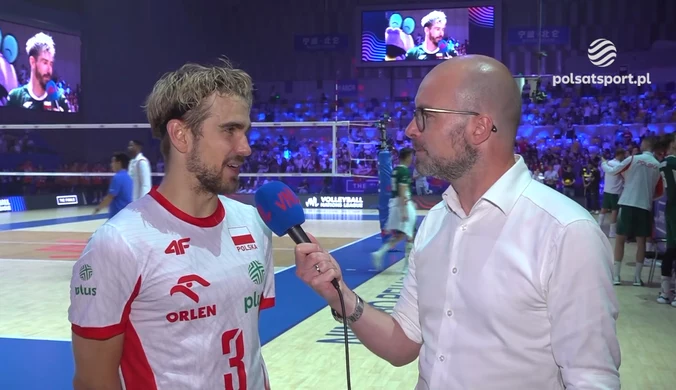 Jakub Popiwczak: Nie udało im się nas na początku złamać i później mecz był pod naszą kontrolą. WIDEO