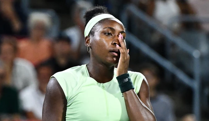 4:6 Gauff na korcie centralnym w Montrealu. Koniec meczu po 152 minutach