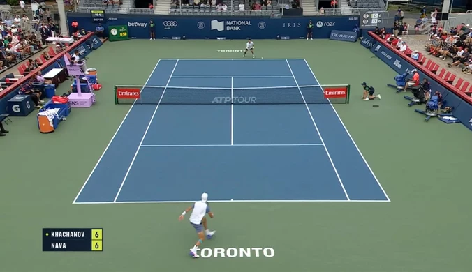 Karen Khachanov - Emilio Nava. Skrót meczu. WIDEO