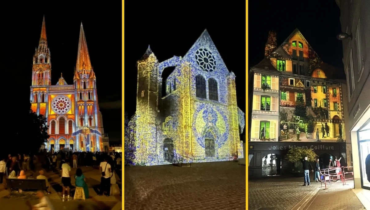 Miastem tysiąca iluminacji okrzyknięto Chartres we Francji, gdzie trwają huczne obchody tysiąclecia największej średniowiecznej krypty w Europie. Każdego wieczoru na fasadach ponad dwudziestu zabytkowych budowli w całym mieście turyści mogą podziwiać zapierające dach w piersiach multimedialne projekcje.