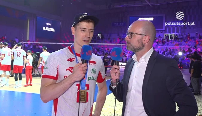 Kamil Semeniuk: Rzadko się zdarza, żeby przejść turniej finałowy VNL bez straty seta. WIDEO