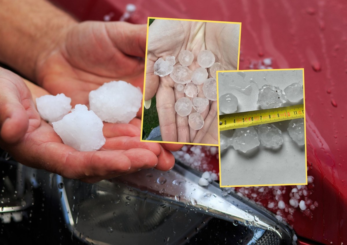 Nawałnice z gradem nad Polską. Spadały kulki o średnicy choćby 3 cm