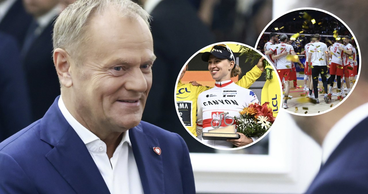 Tusk zachwycony siatkarzami, mówi o nokaucie. Później takie słowa o Polce