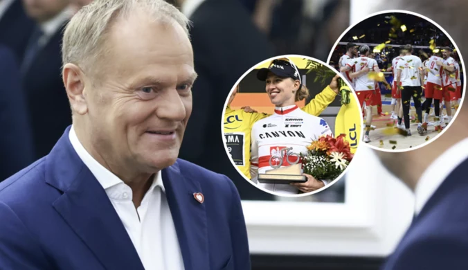 Tusk zachwycony siatkarzami, mówi o nokaucie. Później takie słowa o Polce