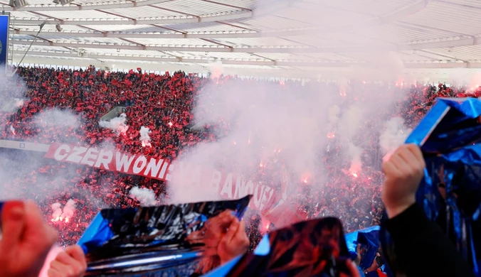 Podwyższony stan gotowości przed meczem Wisły Kraków. Czekali dwa lata