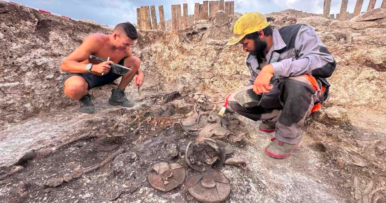Odkryli grobowiec wielkiego wojownika. Skrywał wielki skarb