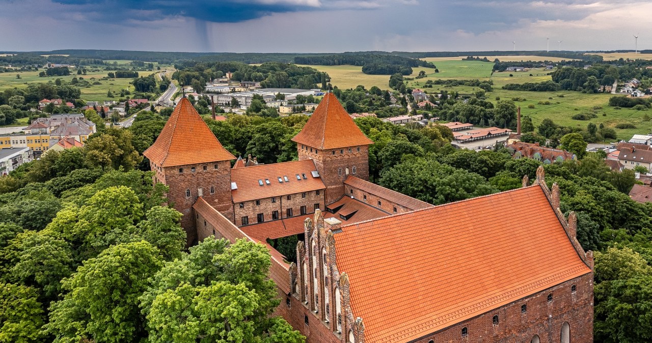 Nidzicki zamek zachwyca. Odkryj sekrety imponującej twierdzy Mazur