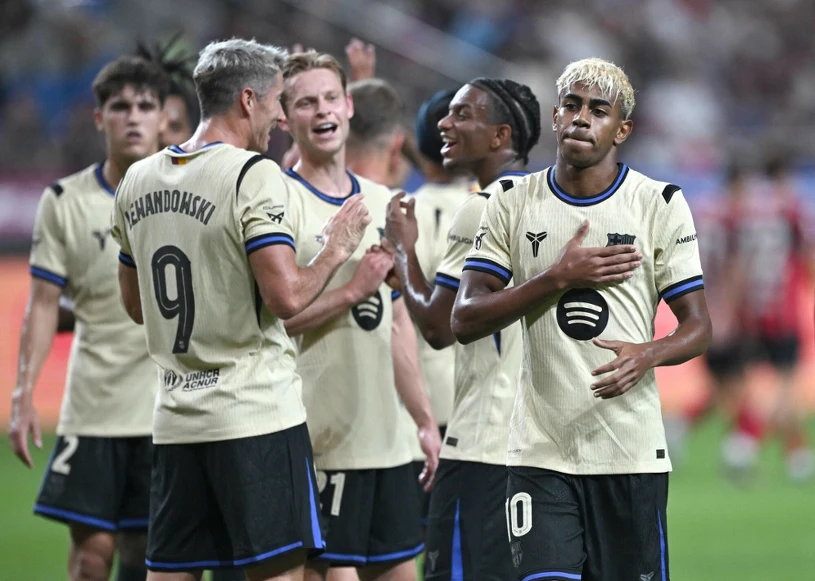 Barcelona zaključila azijsko turnejo z visoko zmago proti Daegu FC