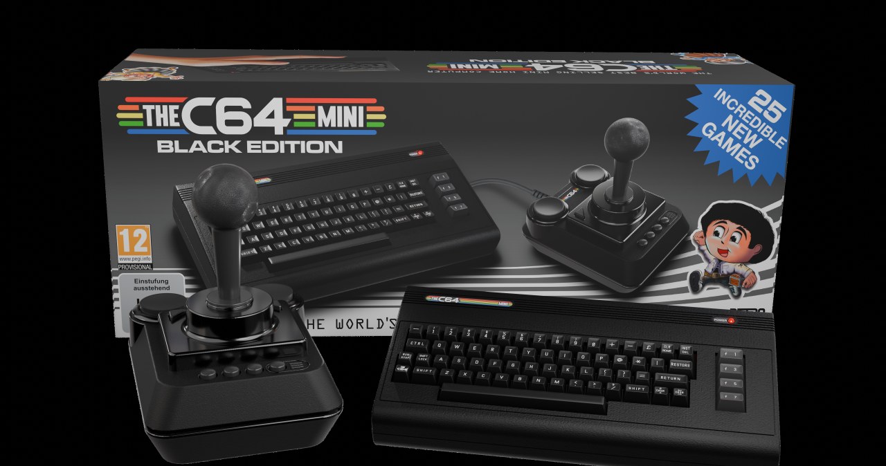 Nadchodzi konsola THEC64 mini - Black Edition