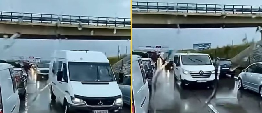 Na 131. kilometrze autostrady A4 w kierunku granicy doszło 3 sierpnia do tragicznego wypadku z udziałem motocyklisty. Służby zamknęły oba pasy ruchu, co spowodowało powstanie kilkukilometrowego zatoru. Niestety nie wszyscy kierowcy zachowywali się odpowiedzialnie - niektórzy z nich postanowili zawrócić wykorzystując utworzony korytarz życia. Nagranie tej sytuacji pokazali strażacy z OSP Zagrodno z województwie dolnośląskim. 