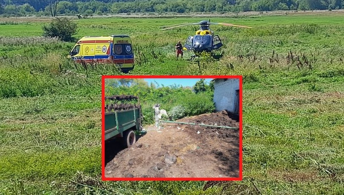 Maszyna rolnicza wciągnęła rękę nastolatka. Makabra w Świętokrzyskiem
