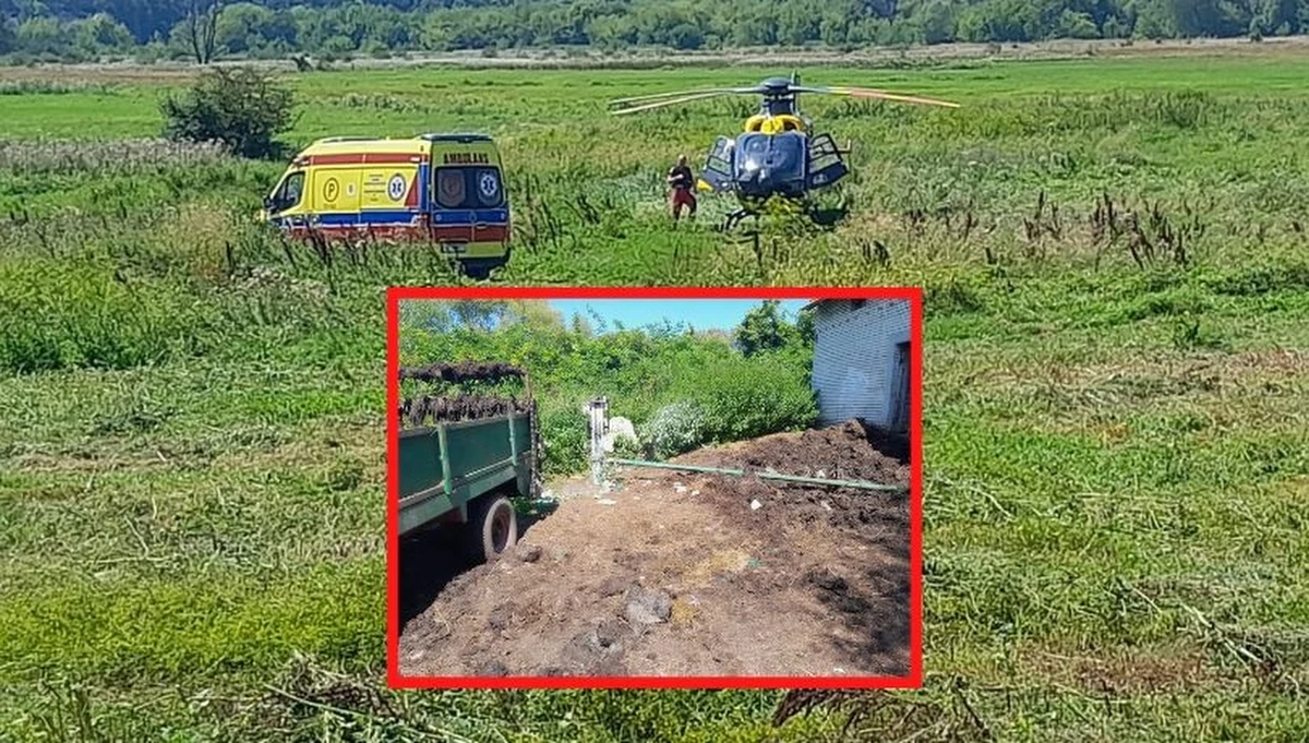 Maszyna rolnicza wciągnęła rękę 14-letniego chłopca. Do makabrycznego wypadku doszło we wtorek w miejscowości Sielec, (gm. Wiślica, pow. buski, woj. świętokrzyskie). Nastolatka przetransportowano do szpitala śmigłowcem LPR.