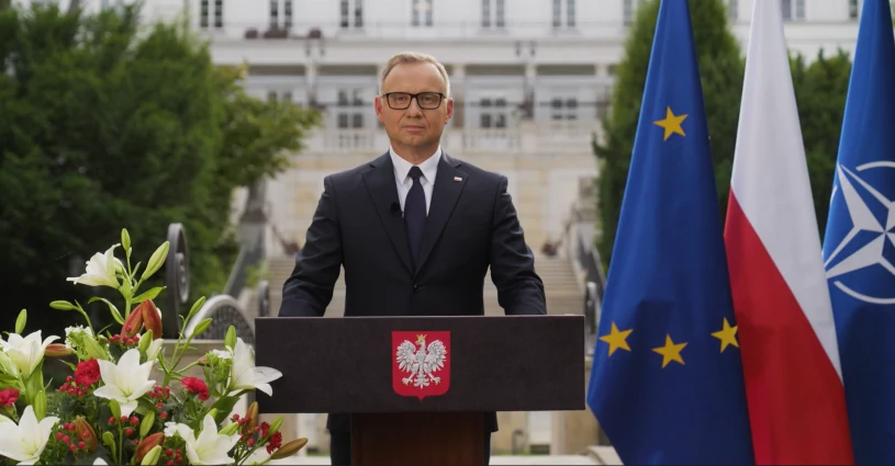 "Jako pierwszy prezydent w historii". Ostatnie orędzie Andrzeja Dudy