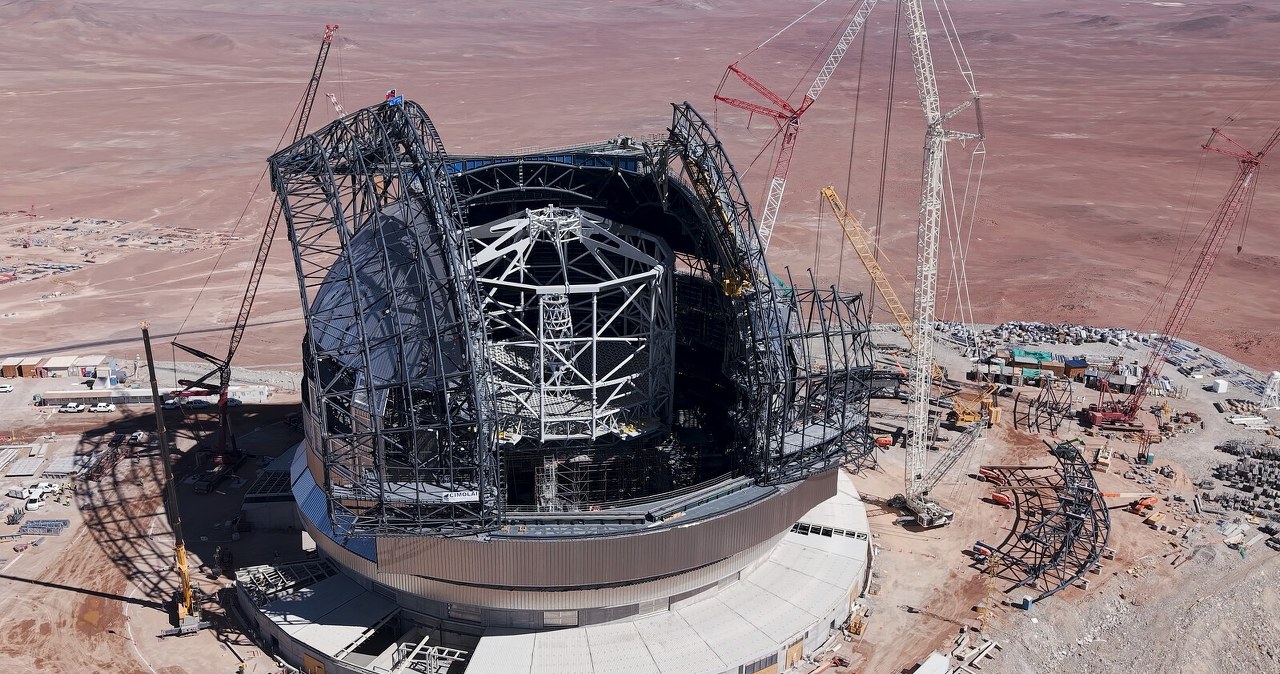 Ekstremalnie Wielki Teleskop nabiera kształtów. Potężne obserwatorium