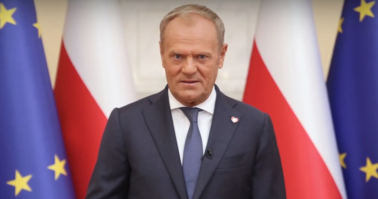 Nagranie Tuska tuż przed uroczystością. "Zwracam się do wszystkich Polaków"