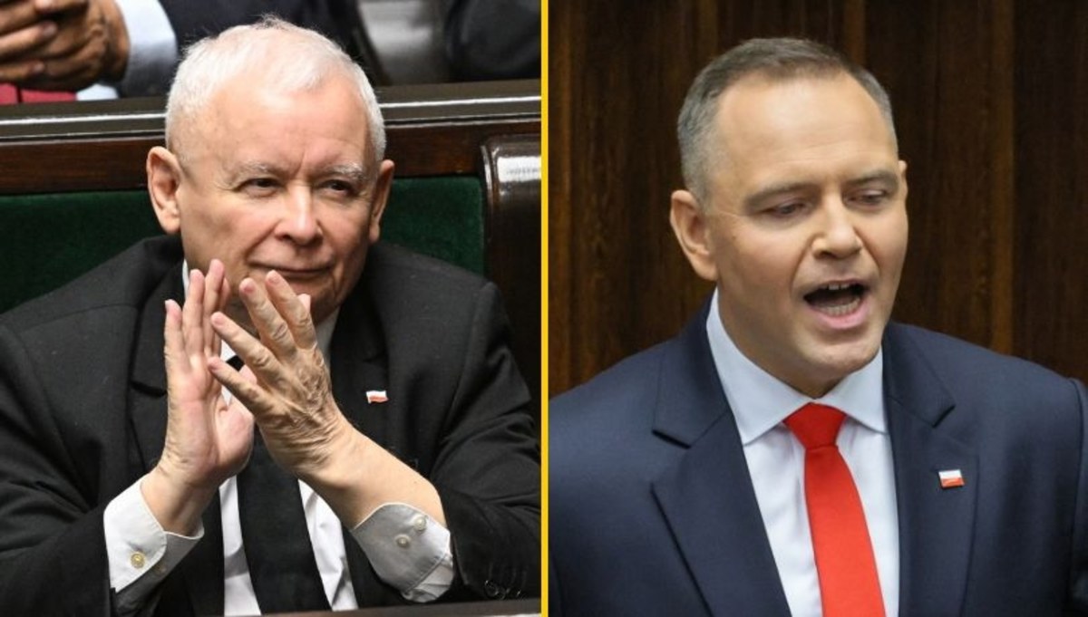 "Bardzo miłe mojemu uchu". Prezes PiS zachwala orędzie Nawrockiego