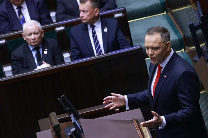 PiS zachwycone przemówieniem Nawrockiego. Choć pojawił się zgrzyt