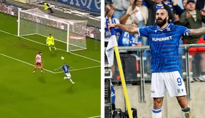 Tak Lech walczy o Ligę Mistrzów. Piękny gol Ishaka, "stadiony świata". WIDEO