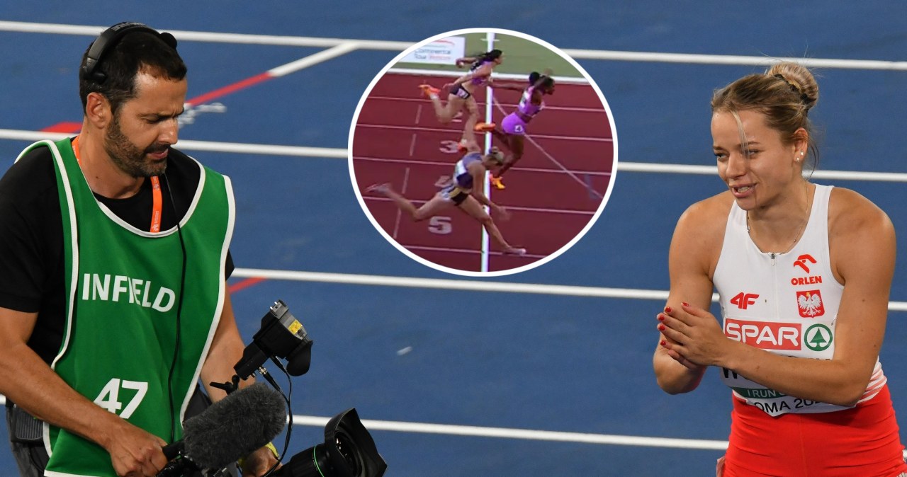 Mistrzyni uniwersjady wypadła, szalony finisz Polki. Decydowało 0.007 sekundy