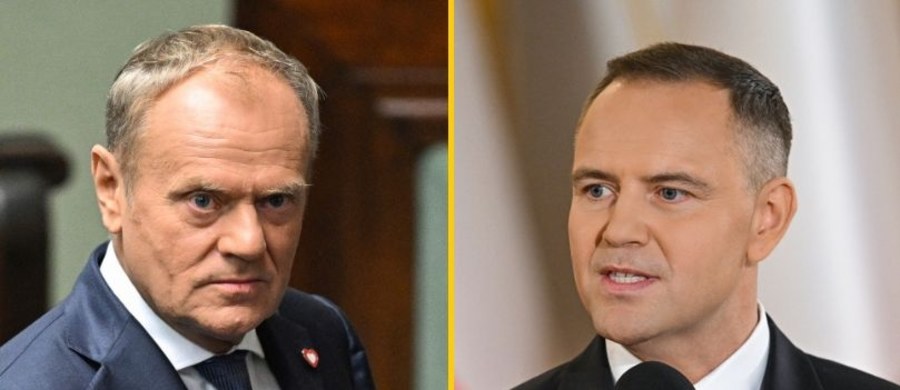 ​Donald Tusk na konferencji prasowej w Męcinie w województwie małopolskim odniósł się do kwestii współpracy z prezydentem Karolem Nawrockim, który wczoraj został zaprzysiężony na najwyższy urząd w państwie. "Będę witał z otwartymi ramionami pomoc i gotowość do współpracy, ale wszędzie tam, gdzie Nawrocki będzie chciał przeszkadzać, zobaczy na czym polega reguła konstytucyjna, tzn. kto rządzi w kraju" - stwierdził.