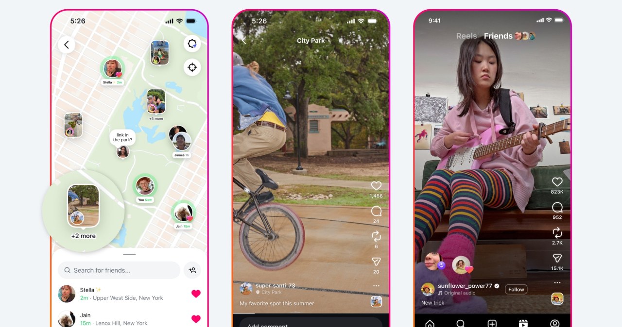 Instagram pozwala udostępniać lokalizację i podglądać znajomych