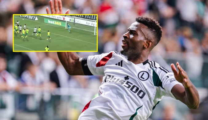 Tak Legia odpowiedziała rywalom, gol po dwóch minutach. Błyskawiczna reakcja