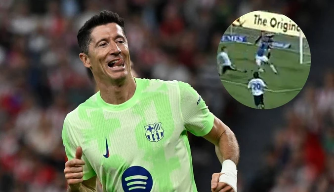 Piękny gol Lewandowskiego, wystarczyło pięć minut. Kibice byli zachwyceni