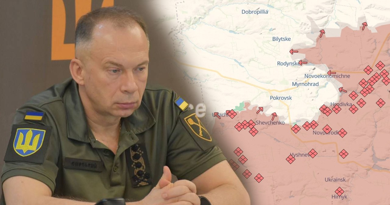 "Ogromne straty". Generał Syrski szczerze o sytuacji w kluczowym mieście