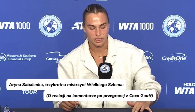 Sabalenka po porażkach w Szlemach: „Ludzie lepiej mnie rozumieją” 