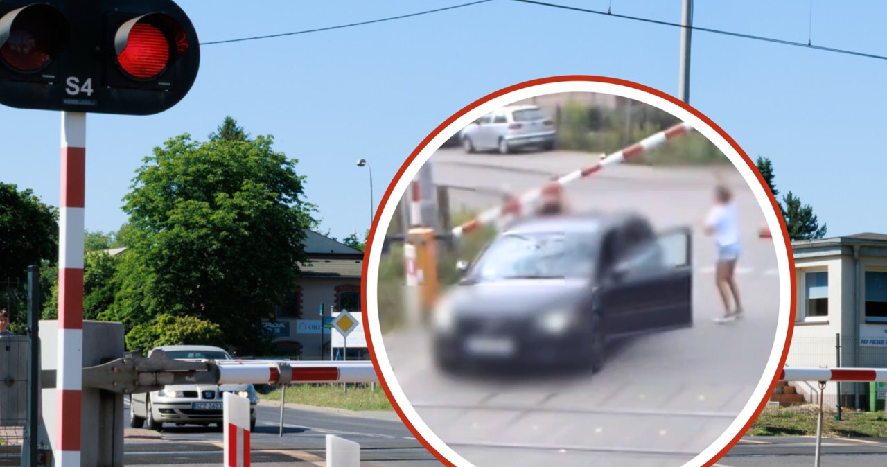 Sceny na przejeździe kolejowym. 17-latka uratowała samochód, matkę i siostrę wiadomości,aktualności,Interia Sceny na przejeździe kolejowym. 17-latka uratowała samochód, matkę i siostrę