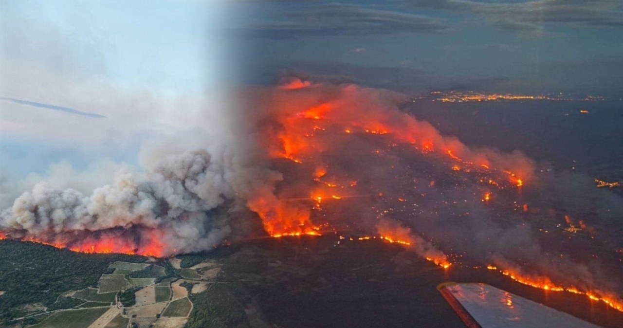 Ogromny pożar na południu Europy. Drugi największy w historii kraju