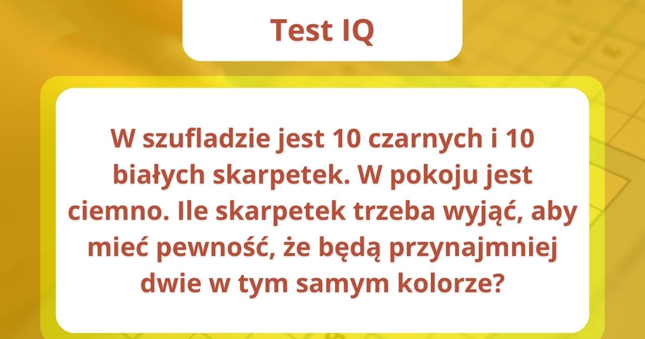Test na refleks umysłu. Czy rwój mózg reaguje błyskawicznie?