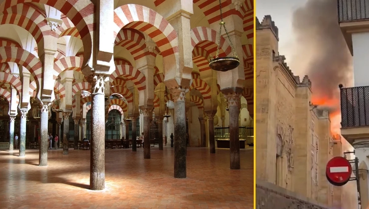 W Katedrze Wniebowzięcia Najświętszej Marii Panny w Kordobie zwanej Mezquita, wybuchł pożar. To jeden z najważniejszych i najbardziej rozpoznawalnych zabytków Hiszpanii, a także jeden z najwspanialszych przykładów architektury islamskiej w Europie.