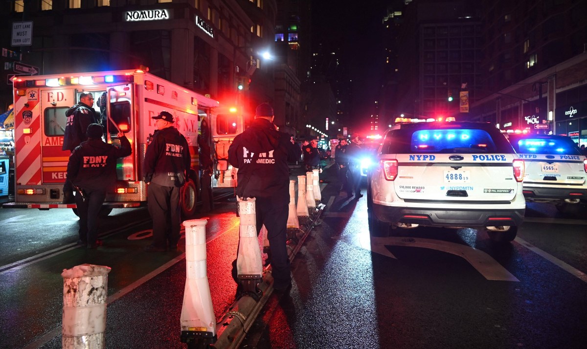 Od sprzeczki do strzelaniny. 17-latek otworzył ogień na Times Square