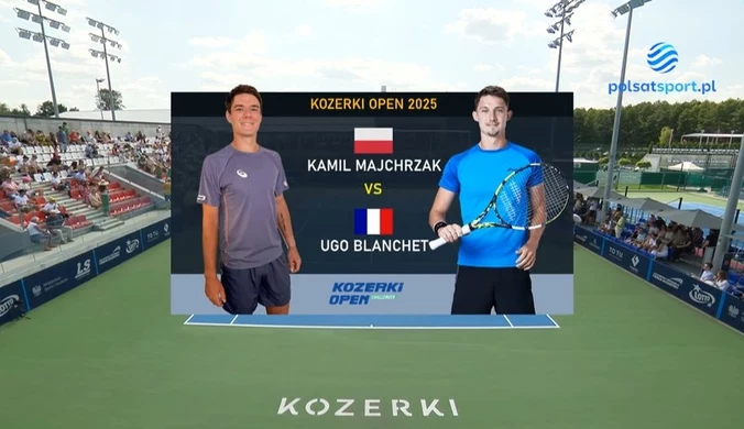 Kamil Majchrzak - Ugo Blanchet. Skrót meczu