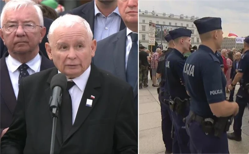 Kaczyński na mesečnici v spomin na Smolensk protestnike označil za 'smeti'