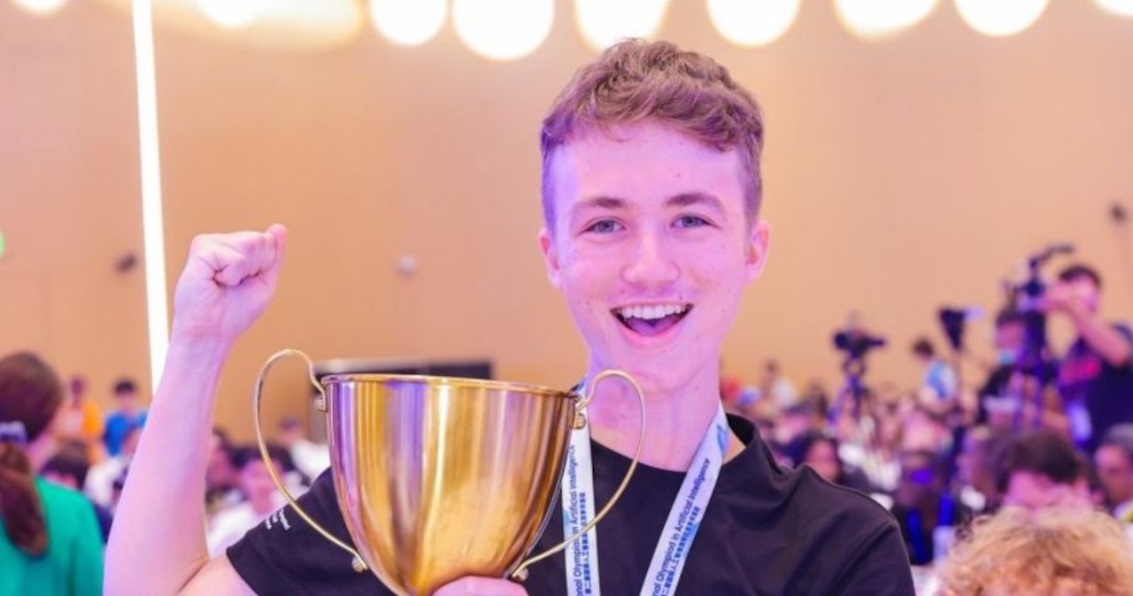 Polski uczeń wygrał międzynarodową olimpiadę AI. Najlepszy wynik na Ziemi