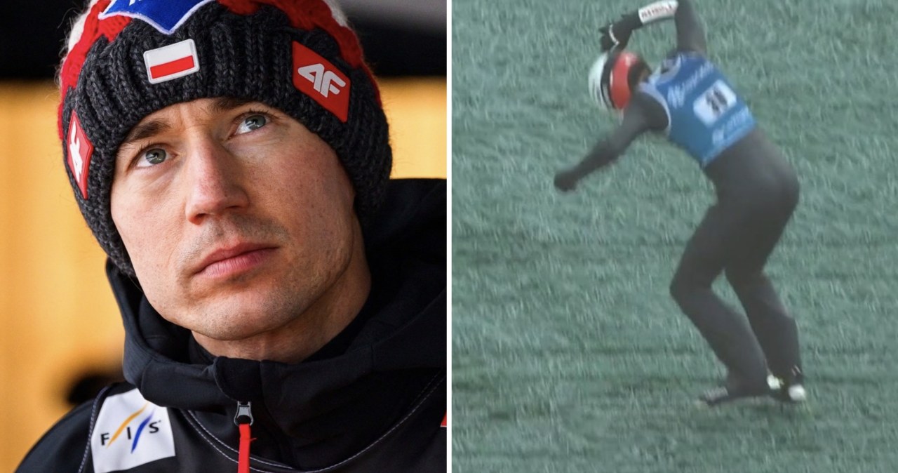 Niefortunny upadek Kamila Stocha. Wybuch złości Polaka, wszystko się nagrało