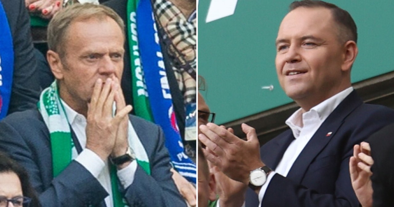 Kibice Lechii huknęli do Nawrockiego. Ostro ws. Tuska, jest reakcja z PiS